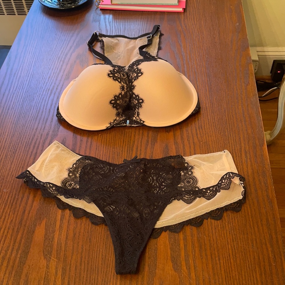 Victoria’s Secret Sexy racerback bra & panty set
